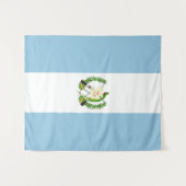 Vlag van Guatemala Wandkleed (Voorkant (horizontaal))