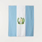 Vlag van Guatemala Wandkleed (Voorkant)