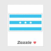 Vlag van Guayaquil, Ecuador Sticker (Vel)