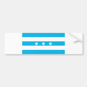 vlag van Guayaquil-stad Ecuador symbool Bumpersticker