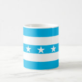 vlag van Guayaquil-stad Ecuador symbool Koffiemok (Center)