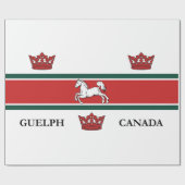 Vlag van Guelph (Ontario, Canada) Cadeaupapier (Vlak)
