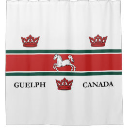 Vlag van Guelph (Ontario, Canada) Douchegordijn
