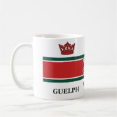 Vlag van Guelph (Ontario, Canada) Koffiemok (Links)
