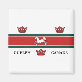Vlag van Guelph (Ontario, Canada) Magneet