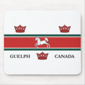 Vlag van Guelph (Ontario, Canada) Muismat (Voorkant)
