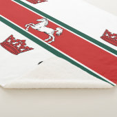 Vlag van Guelph (Ontario, Canada) Sherpa Deken (3/4)