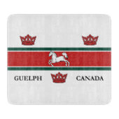 Vlag van Guelph (Ontario, Canada) Snijplank (Voorkant)