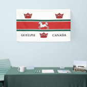 Vlag van Guelph (Ontario, Canada) Spandoek (Beurs)