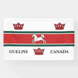 Vlag van Guelph (Ontario, Canada) Spandoek