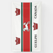 Vlag van Guelph (Ontario, Canada) Spandoek (Verticaal)