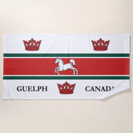 Vlag van Guelph (Ontario, Canada) Strandlaken