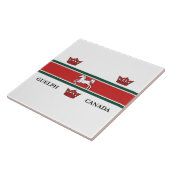 Vlag van Guelph (Ontario, Canada) Tegeltje (Zijkant)