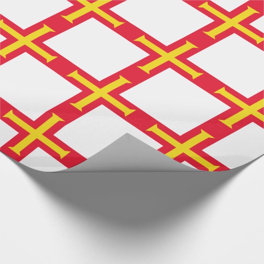 Vlag van Guernsey Cadeaupapier (Hoek)