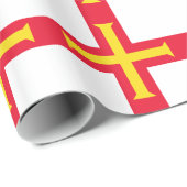 Vlag van Guernsey Cadeaupapier (Rol Hoek)