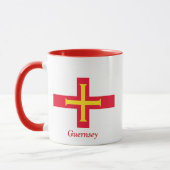 Vlag van Guernsey Mok (Links)