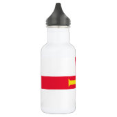 Vlag van Guernsey Waterfles (Links)