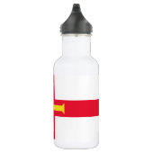 Vlag van Guernsey Waterfles (Rechts)