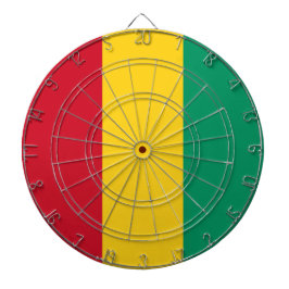 Vlag van Guinee (Afrikaans land) Dartbord