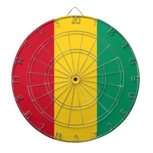 Vlag van Guinee (Afrikaans land) Dartbord