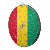 Vlag van Guinee (Afrikaans land) Dartbord (Voorkant Rechts)