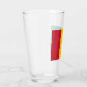 Vlag van Guinee (Afrikaans land) Glas (Rechts)