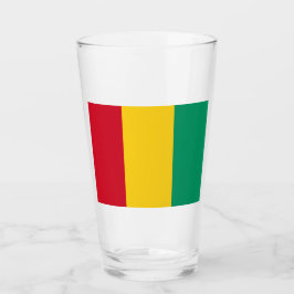 Vlag van Guinee (Afrikaans land) Glas