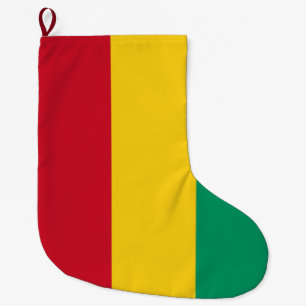 Vlag van Guinee (Afrikaans land) Grote Kerstsok