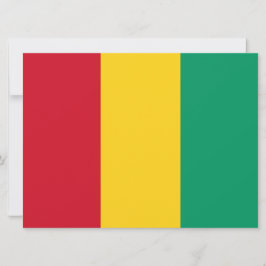 Vlag van Guinee (Afrikaans land) Kaart