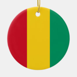 Vlag van Guinee (Afrikaans land) Keramisch Ornament