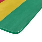 Vlag van Guinee (Afrikaans land) Snijplank (Hoek)