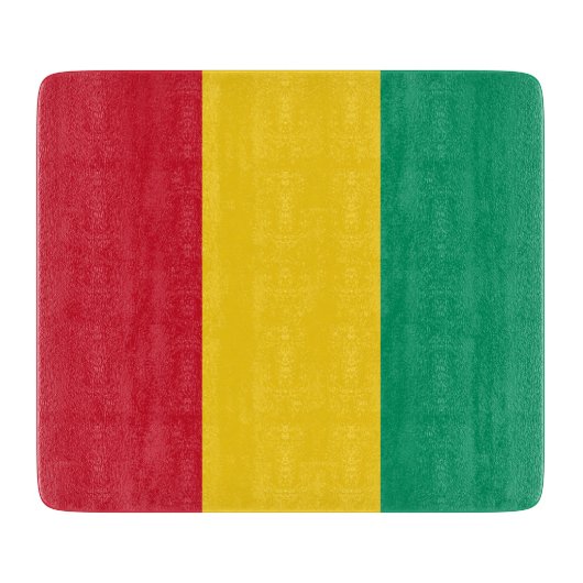 Vlag van Guinee (Afrikaans land) Snijplank (Voorkant)