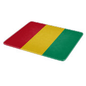Vlag van Guinee (Afrikaans land) Snijplank (Hoek)