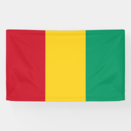 Vlag van Guinee (Afrikaans land) Spandoek