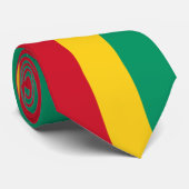 Vlag van Guinee (Afrikaans land) Stropdas (Opgerold)