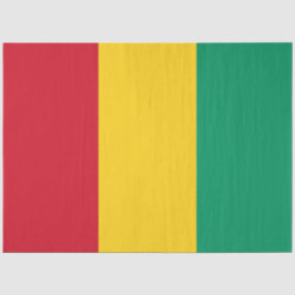 Vlag van Guinee (Afrikaans land) Tissuepapier