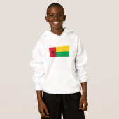 Vlag van Guinee-Bissau (Voorkant volledig)