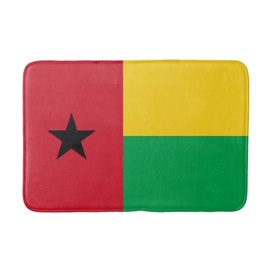 Vlag van Guinee-Bissau Badmat (Voorkant)