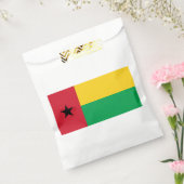Vlag van Guinee-Bissau Bedankzakje (Gezegeld)