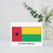 vlag van Guinee-Bissau Briefkaart (Staand voorkant)