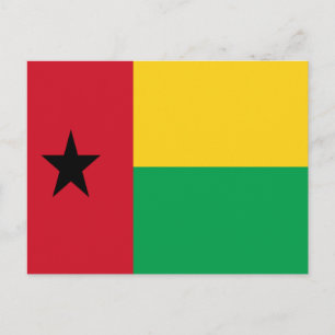 Vlag van Guinee-Bissau Briefkaart
