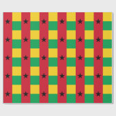 Vlag van Guinee-Bissau Cadeaupapier (Vlak)