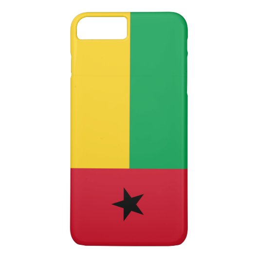 Vlag van Guinee-Bissau Case-Mate iPhone Case (Achterkant)