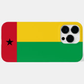 vlag van Guinee-Bissau Case-Mate iPhone Case (Achterkant (horizontaal))
