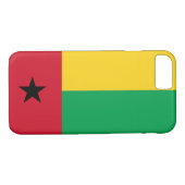Vlag van Guinee-Bissau Case-Mate iPhone Case (Achterkant (Horizontaal))