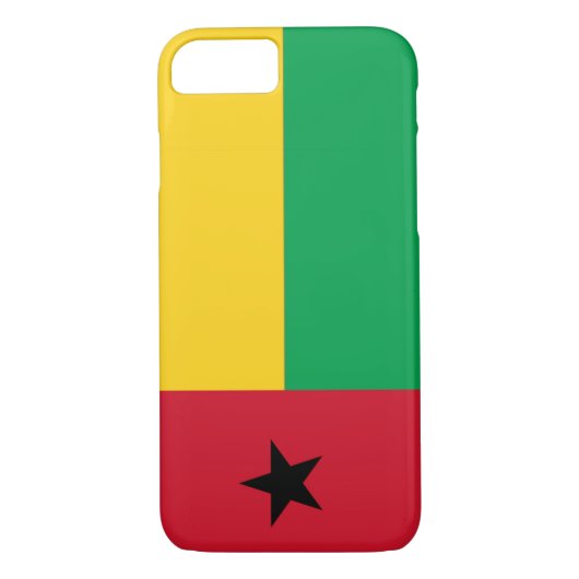 Vlag van Guinee-Bissau Case-Mate iPhone Case (Achterkant)