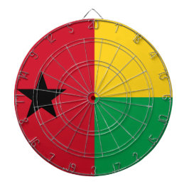 Vlag van Guinee-Bissau Dartbord