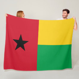 Vlag van Guinee-Bissau Fleece Deken