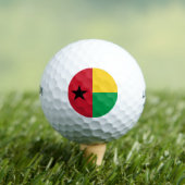 Vlag van Guinee-Bissau Golfballen (Insitu Shirt)