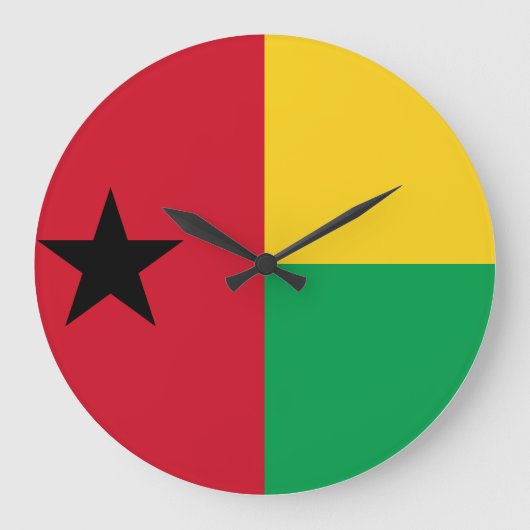 vlag van Guinee-Bissau Grote Klok (Voorkant)